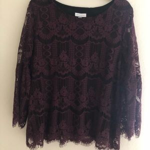 Wine color women’s top